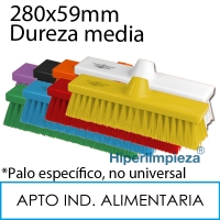 Cepillo barrer 280x59mm medio 1