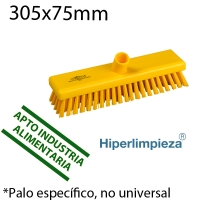 Cepillo barrer 305mm extraduro PROF amarillo