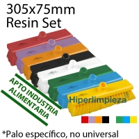 Cepillo barrer 305mm Resin Set suave PROF