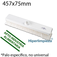Cepillo barrer 457mm intermedio blanco PROF