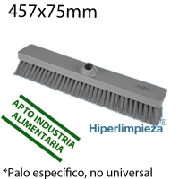 Cepillo barrer 457mm intermedio gris PROF