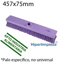 Cepillo barrer 457mm intermedio violeta PROF