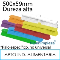 Cepillo barrer 500mm duro 1
