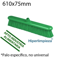 Cepillo barrer 610mm medio verde PROF