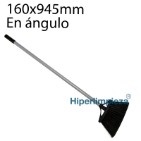 Cepillo barrer angular con mango negro 1