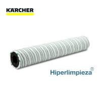Cepillo cilíndrico microfibra blanco 400 mm