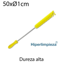 Cepillo limpiatubos 10mm duro amarillo 1
