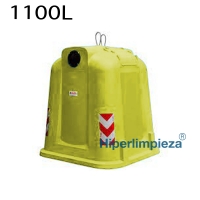 Contenedor gran volumen 1100L amarillo