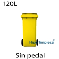 Contenedores de basura 120L amarillo503