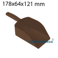 Cuchara de mano 1360gr industria alimentaria marrón