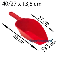 Cuchara de mano alimentaria 1,6L rojo