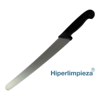 Cuchillo profesional detectable pan/pastelería 254mm MT055 negro