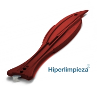 Cúter detectable desechable gancho con gancho MK108 rojo