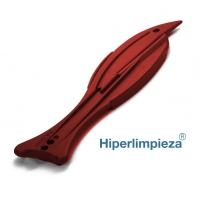 Cúter detectable desechable gancho sin gancho MK108 rojo