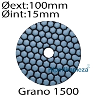 Disco diamantado H diámetro 100mm grano 1500
