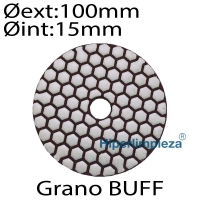Disco diamantado H diámetro 100mm grano BUFF