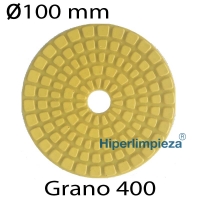 Disco diamantado R diámetro 100mm grano 400