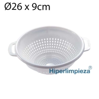 Escurridor para verduras blanco 26x9cm