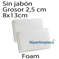 Esponjas foam sin jabón individuales 2000uds
