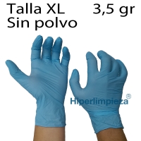 Guantes nitrilo sensitive azul 1000uds talla XL