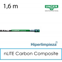Mango telescópico nLITE Carbon Composite 1,6 m UNGER 1