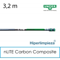 Mango telescópico nLITE Carbon Composite 3,2 m UNGER 1