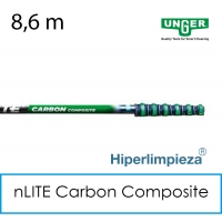Mango telescópico nLITE Carbon Composite 8,6 m UNGER 1