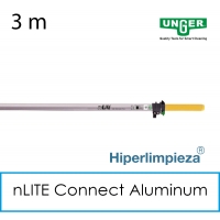 Mango telescópico nLITE Connect Aluminio 3 m UNGER