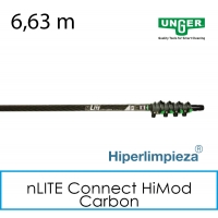 Mango telescópico nLITE Connect HiMod Carbono 6,63 m UNGER