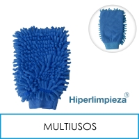 Manopla guante de microfibra