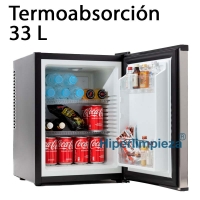 Minibar termoabsorción Asturias 33L Acero Inox 1