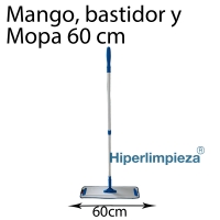Mopa de microfibra de 60 cm Hiperlimpieza 1