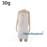 Pareo desechable PP blanco 100 uds