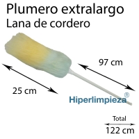 Plumero multicolor extralargo 1
