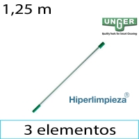 Prolongador 3 tramos Teleplus Unger 1,25 m