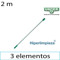 Prolongador 3 tramos Teleplus Unger 2 m