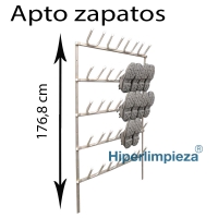 Rack acero para zapatos y zapatillas de trabajo 1