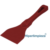 Rasqueta detectable rígida 203x75mm M523 rojo