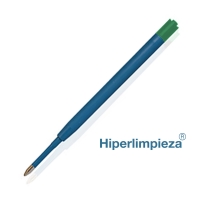 Recambio bolígrafo detectable estándar verde