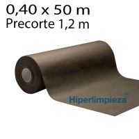 Rollo mantel 0,40x50m precorte 1,2m Cacao