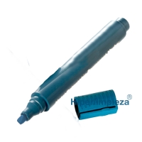 Rotulador detectable clip estándar cincel M145-A06 azul