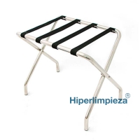 Soporte para maletas acero inoxidable plegable