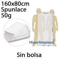 Toallas desechables 160x80cm sin bolsa 150 uds