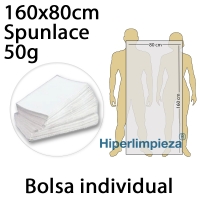 Toallas desechables ducha 160x80cm 150 uds