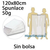 Toallas desechables sin bolsa 120x80cm 200 uds