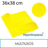 10 Bayetas 155g Spontex 36x38cm amarillo