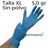 1000 guantes nitrilo azul 5 gr talla XL