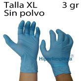 1000 uds guantes nitrilo azules 3 g TXL