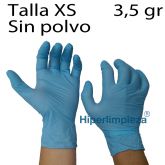 1000 uds guantes nitrilo azules 3,5g TXS