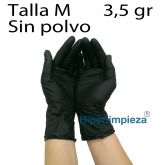 1000 uds guantes nitrilo negro talla M